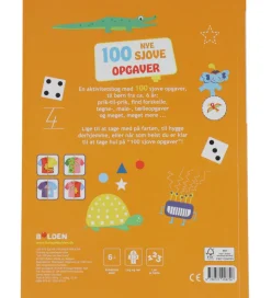 Forlaget Bolden Opgavebog - 100 Nye Sjove Opgaver - Fra 6 År
