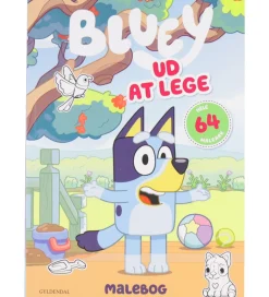 Forlaget Gyldendal Malebog - Bluey - Ud At Lege