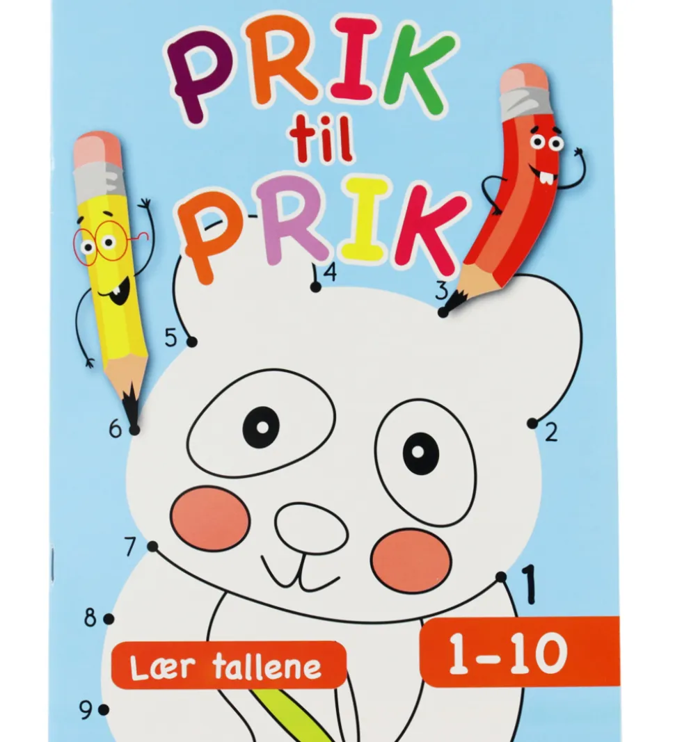 Forlaget Tukan Bog - Prik Til Prik - 1-10 - DA