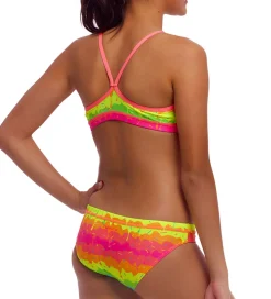 Funkita Bikini - Racerback - UV50+ - Melting Mayhem