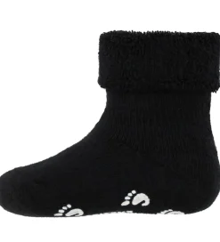 Fuzzies Skridsikre Strømper - Sort