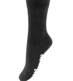 Fuzzies Strømper m. Antiskrid - Sort