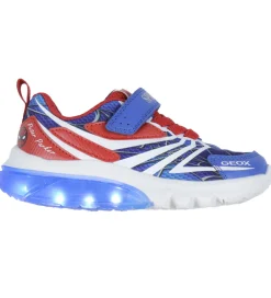 Geox Blinkesko - J Ciberdron - Marvel Spider-Man - Royal/Red