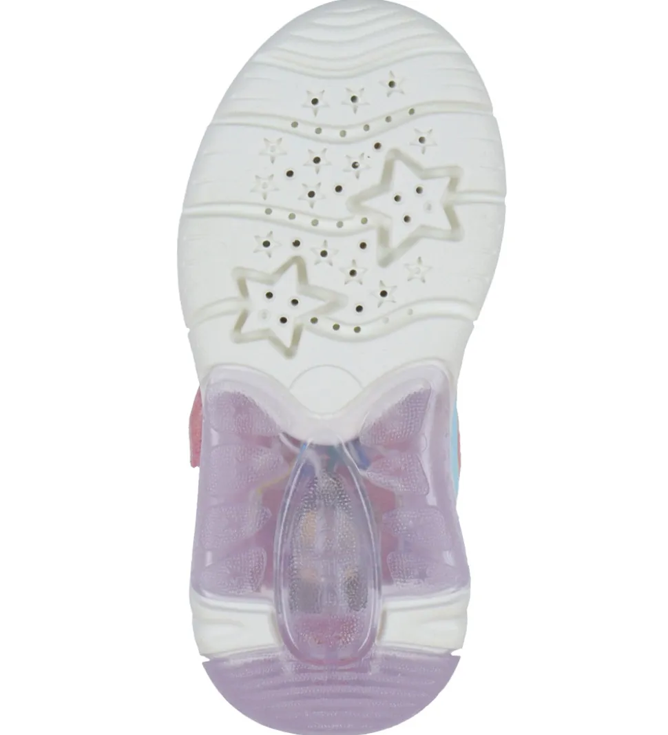 Geox Blinkesko - J Fadinlight - Disney Frozen - Pink/Lilac
