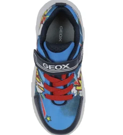 Geox Blinkesko - J Wroom - Royal/Red