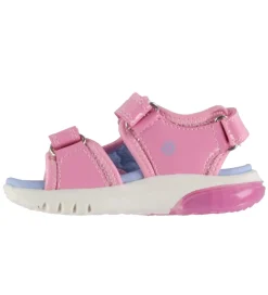 Geox Sandaler m. lys - Ciberdron - Pink/LT Sky