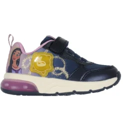 Geox Sko m. Lys - Spaceclub - Ønsket - Navy/Lavender