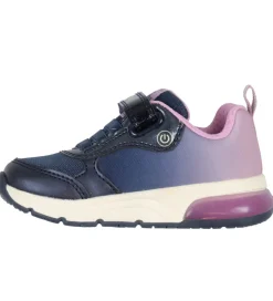 Geox Sko m. Lys - Spaceclub - Ønsket - Navy/Lavender