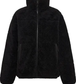 Grunt Fleecejakke - Teddy - GRLaus - Sort