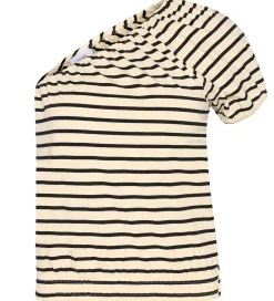 Grunt Top - GrLou - Off White/Sort