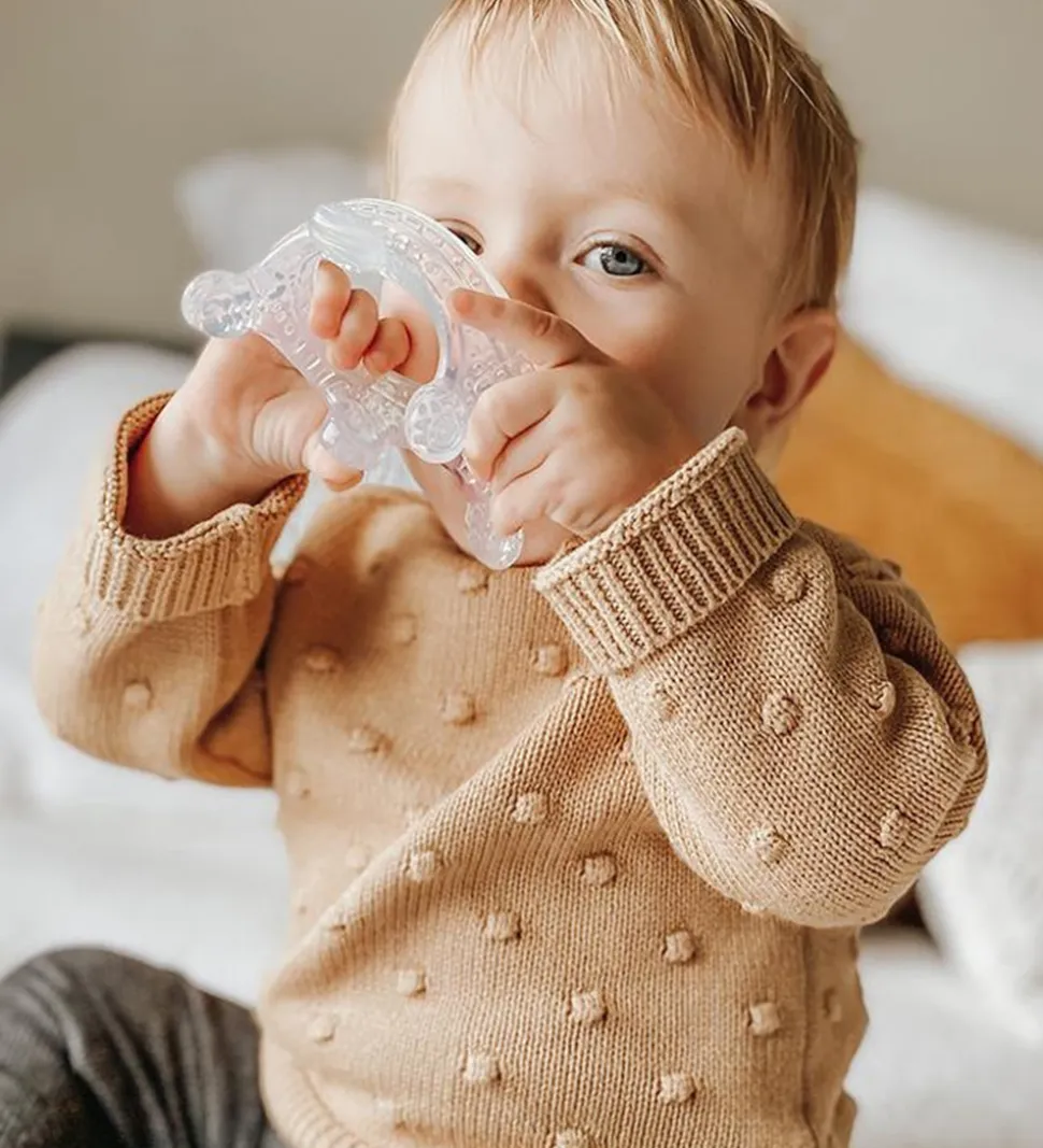 Haakaa Bidering - Silikone - Krone - Clear