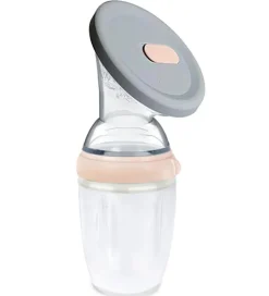 Haakaa Brystpumpe m. Låg - 160 ml - Peach