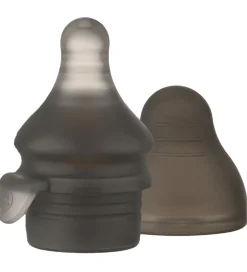 Haakaa Flaskesut til Silikonepose - Sort