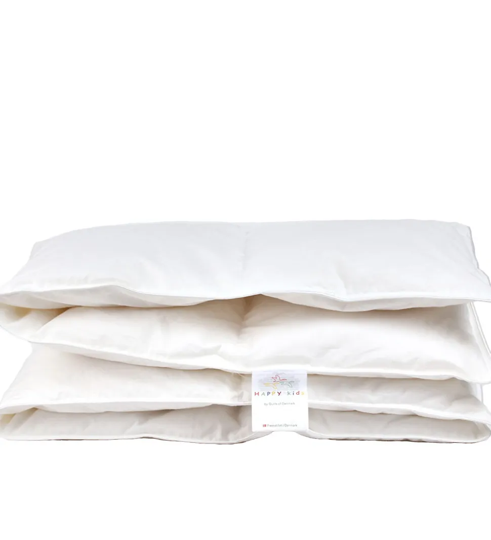 Happy Kids Dyne - Helårs - Dun - 70x100 cm - Baby - Hvid