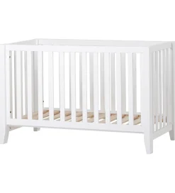 Hoppekids Babyseng - Anton - 129x69x81 cm - Hvid
