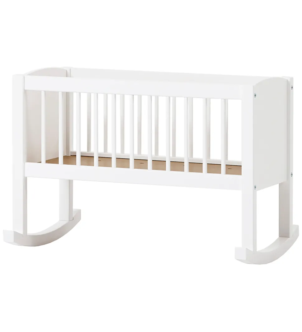 Hoppekids Vugge - 86x47x62 cm - Hvid