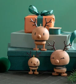 Hoptimist Reindeer Bimble - Medium - 14 cm - Oak