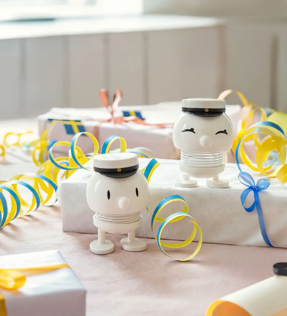 Hoptimist Swedish Student Bumble - Small - 7,5 cm - Hvid