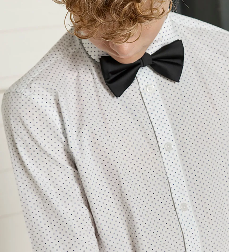 Hound Butterfly m. Lommeklud - Sort/Hvid