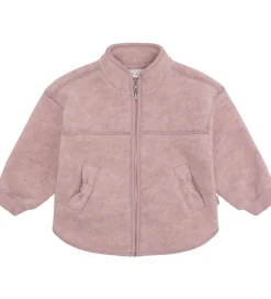 Hust and Claire Fleecejakke - Emi - Uld - Heather