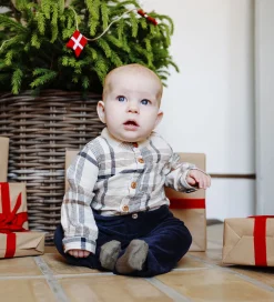 Hust and Claire Skjortebody l/æ - HCBertil - Kit m. Tern