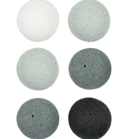 Iris Lights Lyskæde - 290 cm - 20 Lys - Graphic Grey