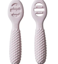 Jack o Juno Babyskeer - Silikone - 2-pak - Bubble - Light Pink