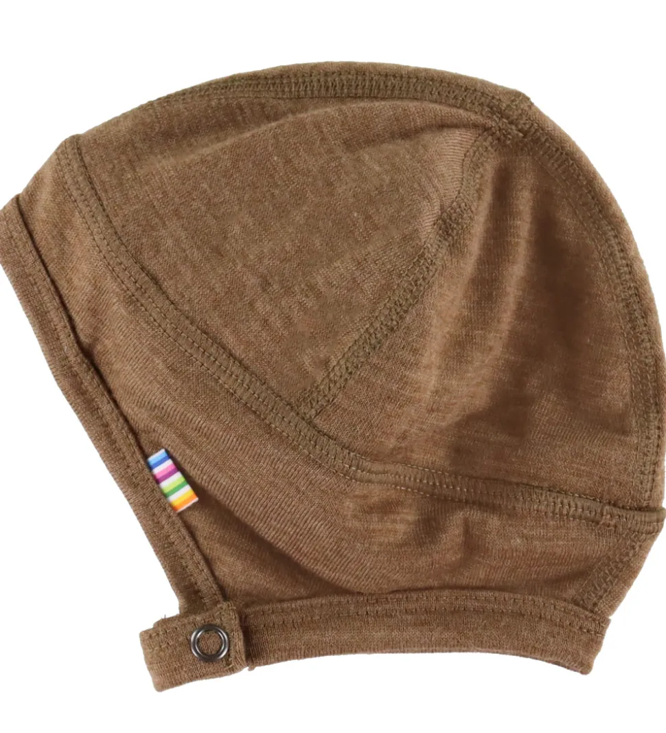 Joha Babyhjelm - Uld - 2-lags - Varm Brun