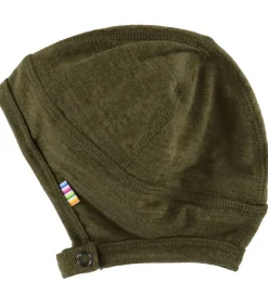 Joha Babyhjelm - Uld - 2-lags - Mos Grøn