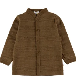 Joha Cardigan - Strik - Uld - Varm Brun