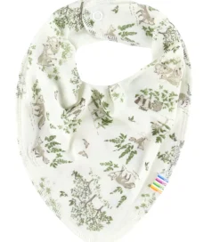 Joha Savlesmæk - Uld/Silke - Off White m. Træer