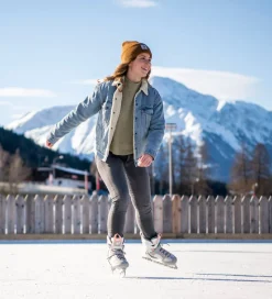 K2 Skøjter - Alexis Ice - Figure Blade - Hvid/Orange