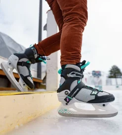 K2 Skøjter - Alexis Ice Pro - Grå/Turkis