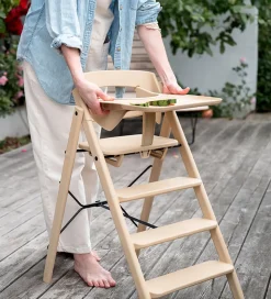 KAOS Bord til Højstol - Sort