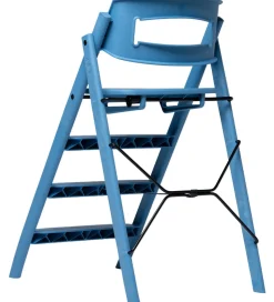 KAOS Højstol - Klapp - Genanvendt Plastik - Swedish Blue