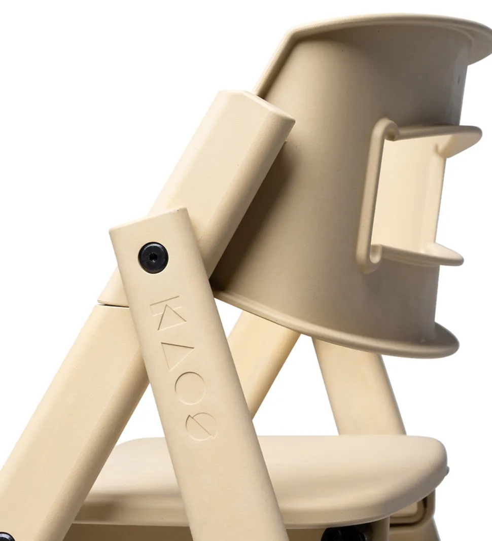 KAOS Højstol - Klapp - Genanvendt Plastik - Desert Sand