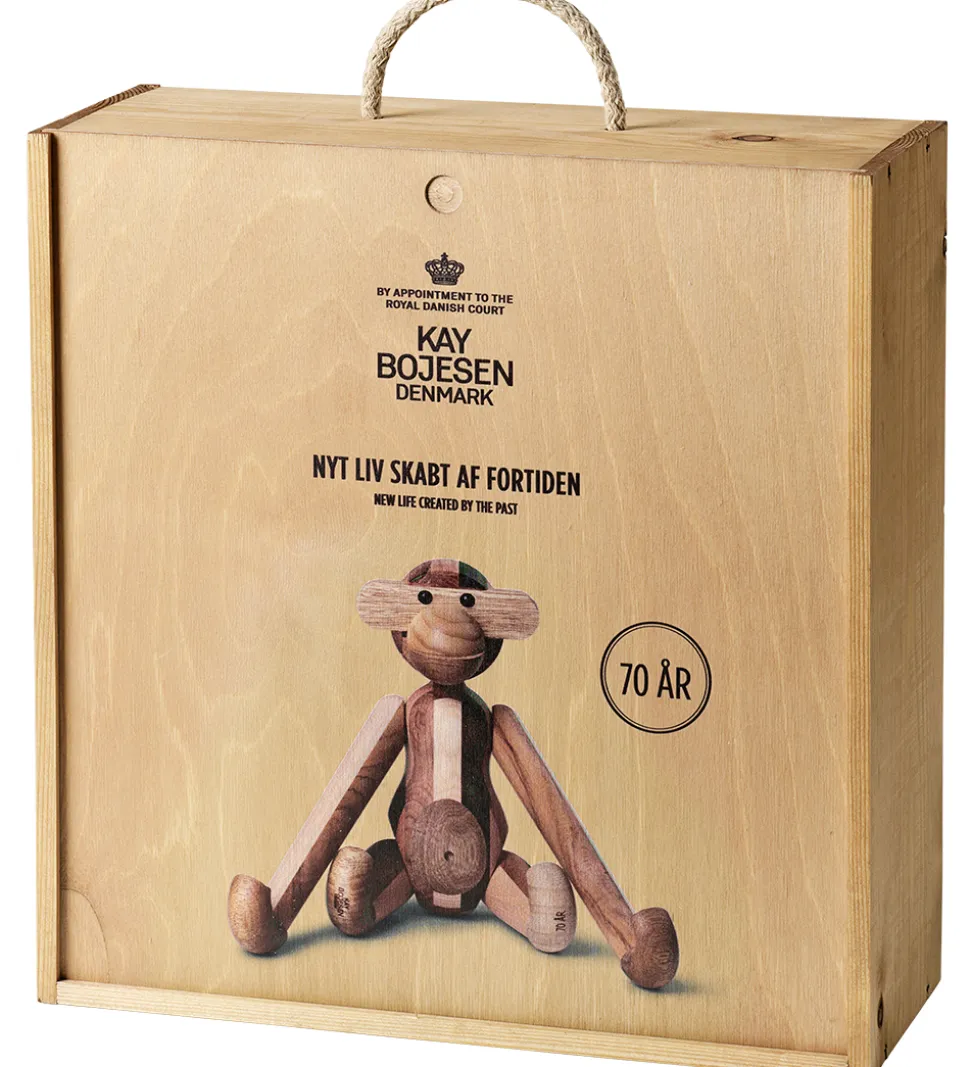 Kay Bojesen Træfigur - Abe - Mellem - Reworked