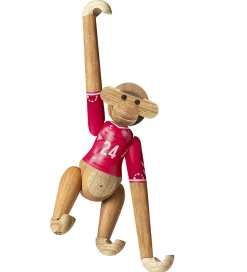 Kay Bojesen Træfigur - Abe - DBU Kvinde 2024 - Mini - Teak/Limba