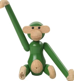 Kay Bojesen Træfigur - Abe - Vintage - Mini - Grøn