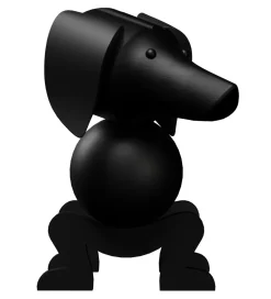 Kay Bojesen Træfigur - Gravhund - Mellem - Mørk Bejdset Eg