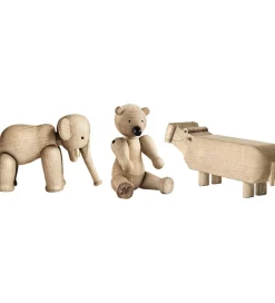 Kay Bojesen Træfigurer - Sampak Liliput - 3 pak - Eg