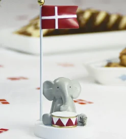 Kids by Friis Bordflag - Elefant m. Tromme