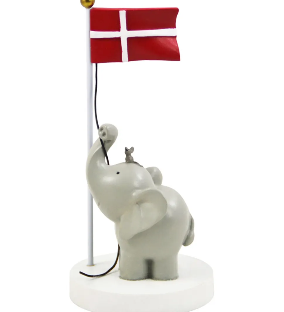 Kids by Friis Bordpynt - 14,5 cm - Elefant og mus