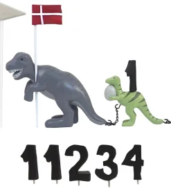 Kids by Friis Fødselsdagstog - Dinosaur m. 11 Tal