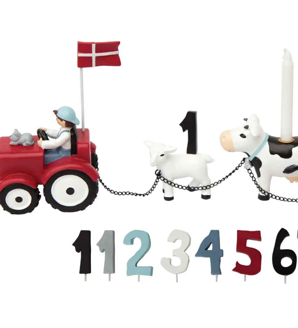 Kids by Friis Fødselsdagstog - 45 cm - Bondegård