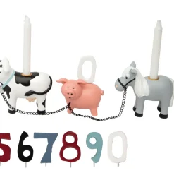 Kids by Friis Fødselsdagstog - 45 cm - Bondegård