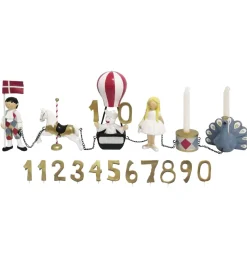 Kids by Friis Fødselsdagstog - 45 cm - Harlekin & Columbine