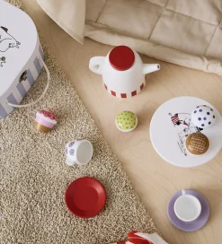 Kids Concept Legekuffert - Hvid/Blå m. Mumitrolde