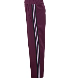 Kids Only Bukser - KogWarm - Mauve Wine/Panel White/Blac