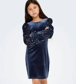 Kids Only Kjole - KogConfidence - Velour/Palietter - Naval Acade